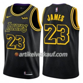 NBA Los Angeles Lakers Trikot LeBron James 23 Nike City Edition Swingman - Herren